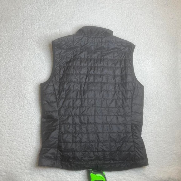 Patagonia nano-puff men's black full zip vest quilt outdoors M - Picture 4 of 5